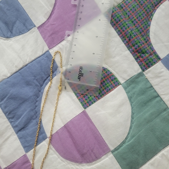 Custom Libra zodiac gold statement necklace - Picture 4 of 6